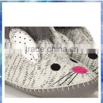 Knit Bunny Cute Indoor & Home Slipper,boots photo-3