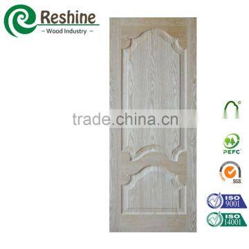 Wood veneer faced hdf timber door skin