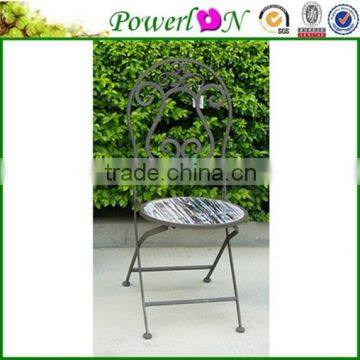 Decent Wooden Metal Folding Patio Furniture