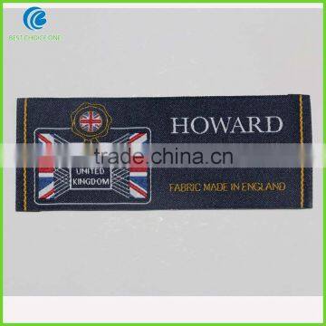 Factory Wholesale Custom Polyester Damask Woven Labels for Clothing photo-6