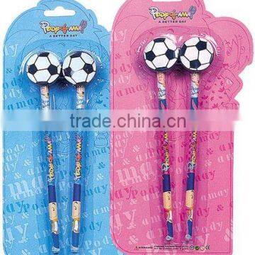 Cartoon Football Wooden Pencil