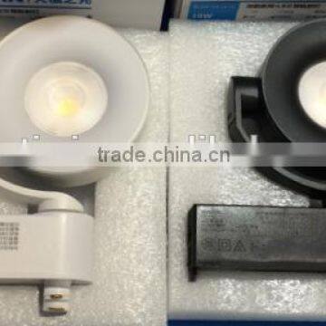 TIWIN 12W 3000K Commercial LED Track Light With Black Body photo-3