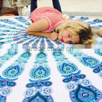 Indian Wholesale tapestry Roundie Yoga Mat Bohemian Roundie Mandala Roundie Beach Throw Roundie Towel Indian Tapestry Round