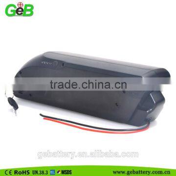 New Arrival 36v 12Ah Shark 18650 li ion electric bicycle battery