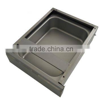 Stainless Steel Storage Drawer With Ball Bearing Drawer Slid for Work Tables or Cabinets or Sinks photo-3
