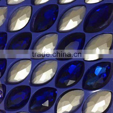 Beautiful shiny marquise shape 17x32mm loose sapphire stones with different sizes on sell