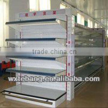 hot sell good quality market wash shelf/supermarket equipment