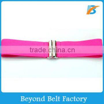 Beyond Rosy Elastic Stretch High Waist Belt in Stock