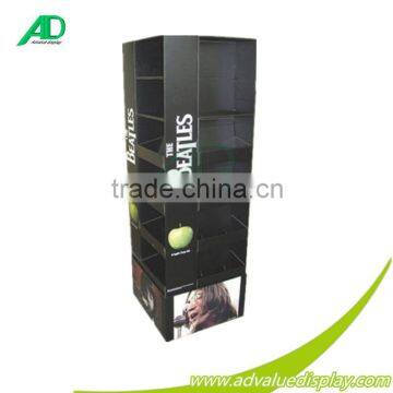 4-sides promotion merchandising shelf cardboard product displays