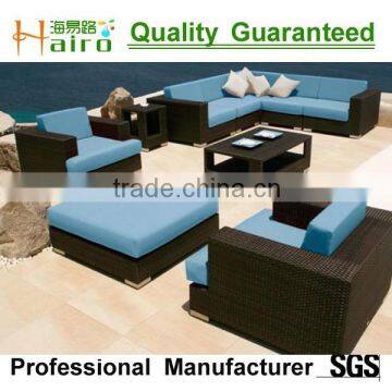 Best Sale Poly Rattan Sofa Bed Cast Iron Garden Furniture photo-5