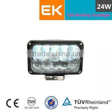 12V Voltage and CE E-4 Certification led light 24w led work light