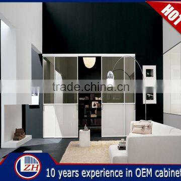 Wholesale Simple Walk in Bedroom Closet Wood Wardrobe Cabinets Designs