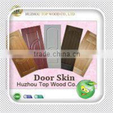 Good quality molded teak HDF door skin TWDS-123