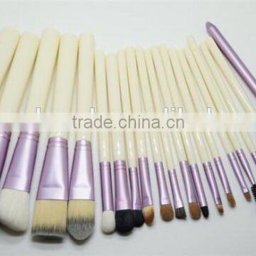 Goat Hair Brush Private Label Makeup Brush Set 20 Pieces