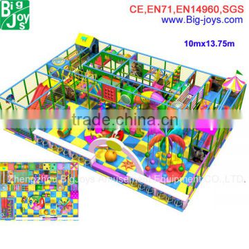 factory price indoor soft modular play equipment for toddler