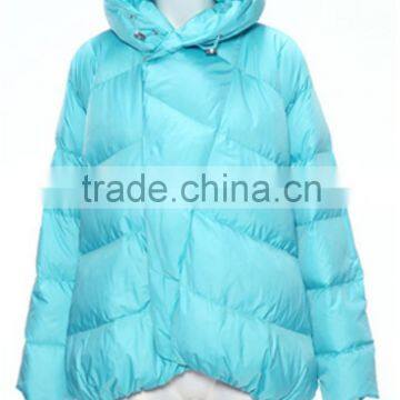 Cheap fashion hooded down coat for winter down coat for women