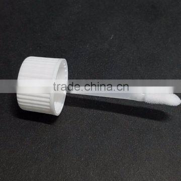 5ml,10ml,15ml,20ml,30ml bottle with wand cap spatula cap tip cap sponge cap