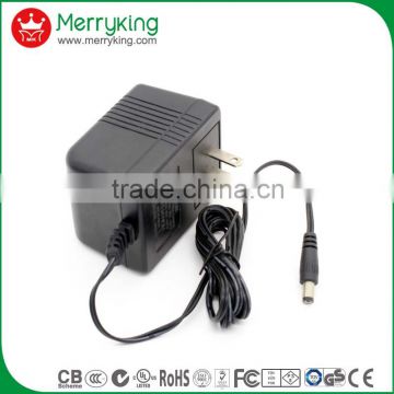 factory price output 24v 750ma linear adapter energy level 6 with US plug