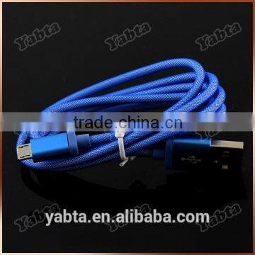 2A Stylish Steel Wire Mesh USB 2.0 Charge & Data Sync Cable for Iphone Lightn USB Data Cable photo-5