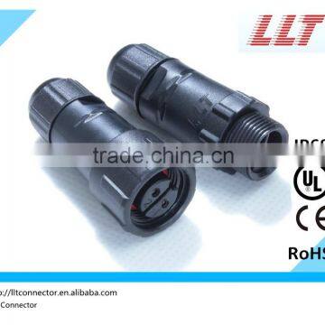 2 pin M14 electrical wiring connector