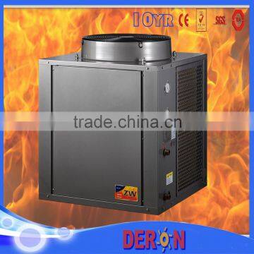 DC inverter air to water heat pump high temperature for heating and cooling, hot water max 80 Degree C