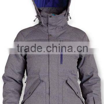 Womens Insulated Down Jacket For the Winter With Detachable Hood