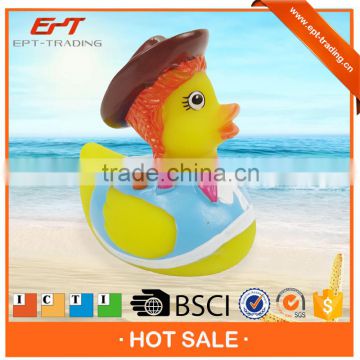 Lovely vinyl baby bath duck toy for sale