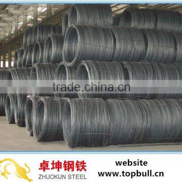 Tangshan 16mm Hot Rolled Steel Wire Rods from Zhuokun Steel