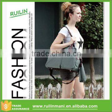 Hot mother's stylish diaper bags fashion mummy bag with milk bottle pockets hot sales in UK