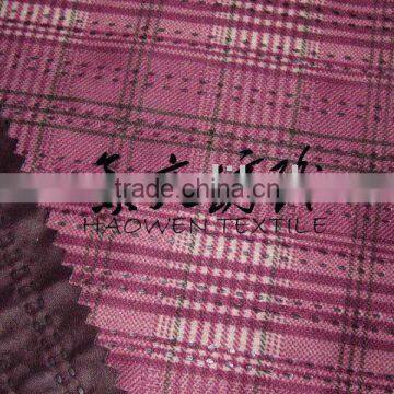 grid fabric compound with poly cotton /garments fabric