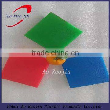 High elasticity colourful PE sheets