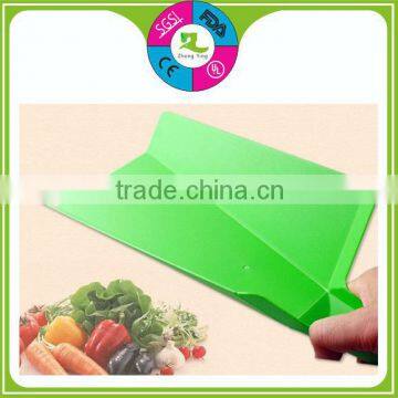 High quality plastic cheese bread cutting board folding chopping board