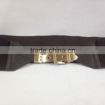 ladies wide elastic belts