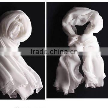 JIU MENG ER high quality 100% silk scarf