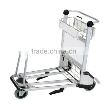 RH-J08 Aluminum Luggage Cart Airport Luggage Trolley With Brake