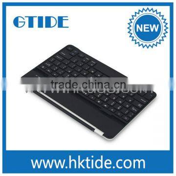 Gtide new model ultra slim aluminum magnet bluetooth keyboard for ipad5