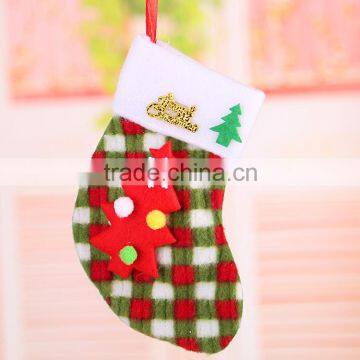 DJ19 Small cloth socks Christmas stockings hanging