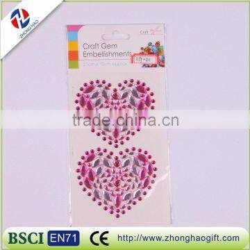 DIY Christmas Decorate Heart Shape Sticker Design photo-6