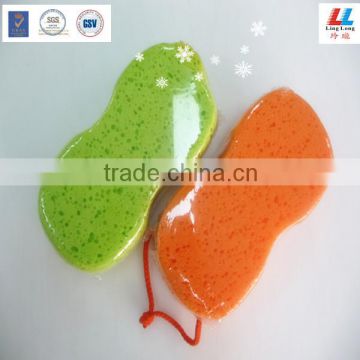 2016 hot sell 8 shape Seaweed sponge