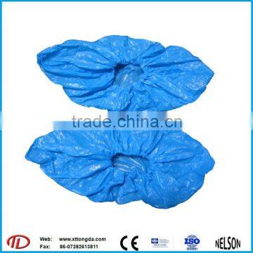 Lowest price single use non-woven shoe covers use indoor/hospital