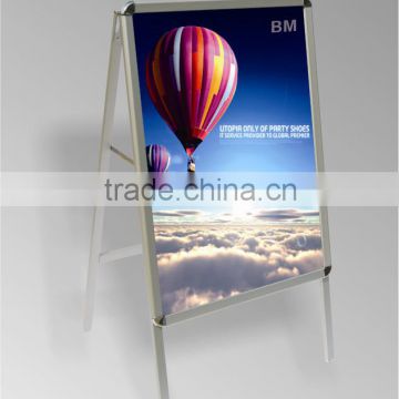 Outdoor customized aluminum A frame sign