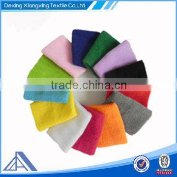 Eco-friendly colorful sport sweatband for wrist support