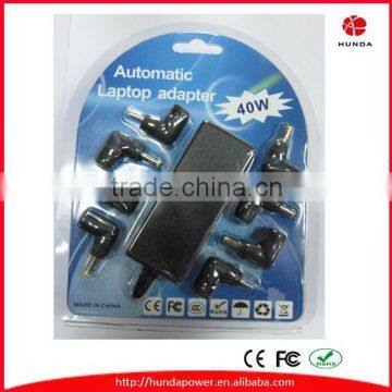 Universal 40W Mini AC Adapter Charger + Power Cord: for 9.5V, 10.5V, 12V, 19V, 19.5V, 20V Laptop photo-3