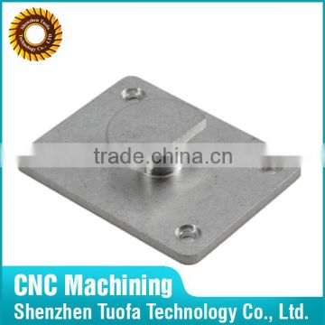 CNC turning milling AISI 304 stainless steel mounting plate