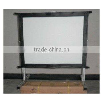 aluminum case fast fold projector screen
