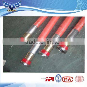 Spiraled rubber / drill rig hose