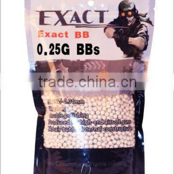 Exact Air soft bbs EX-0.25g airsoft, wholesale airsoft bbs, wholesale airsoft steel bbs