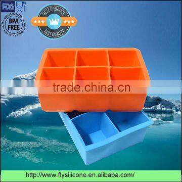 Hot Sale on Amazon Customized Logo Perfect Big Size Silicone Ice Cube Mold photo-3
