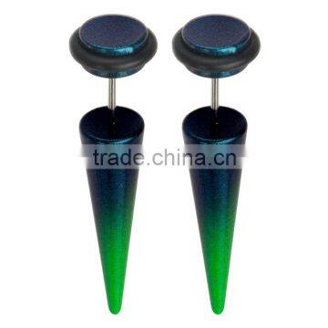 New UV ear fake taper body Piercing Jewelry