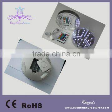 Battery Operated Multi-Color LED Bottle Base for Wine